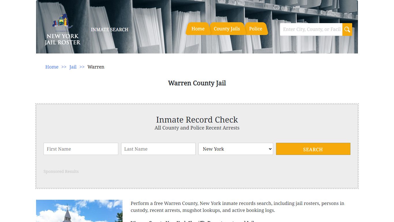 Warren County Jail - Jail Roster Search