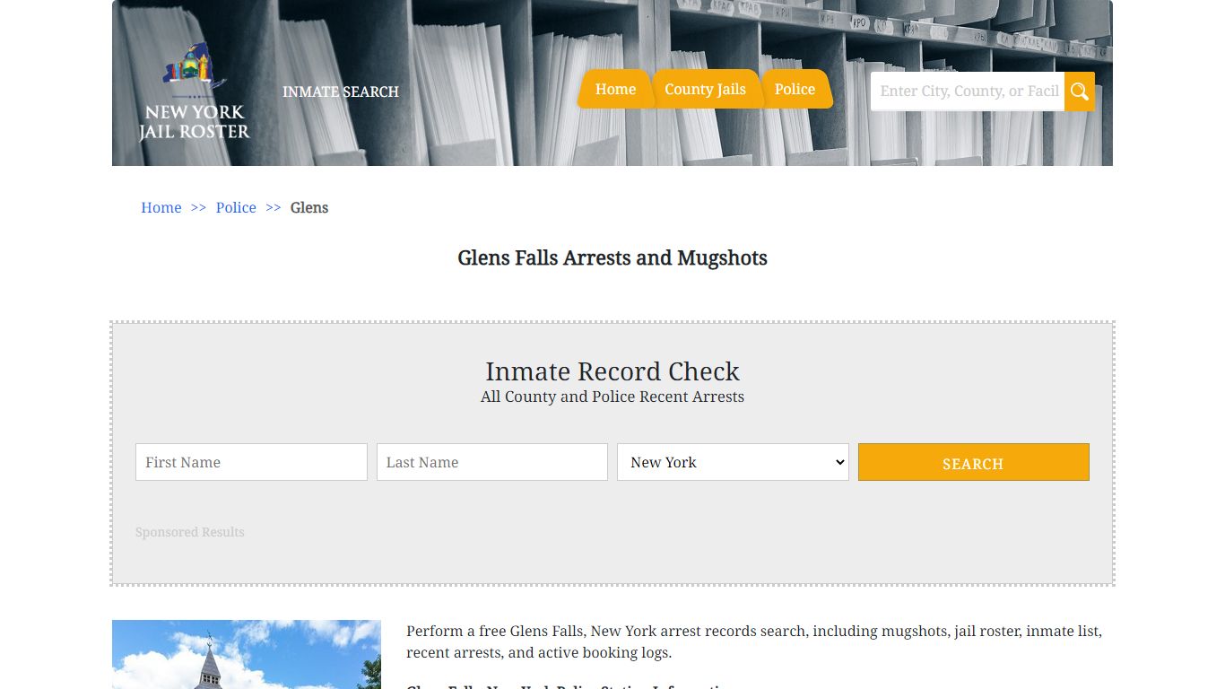 Glens Falls Arrests and Mugshots - Jail Roster Search