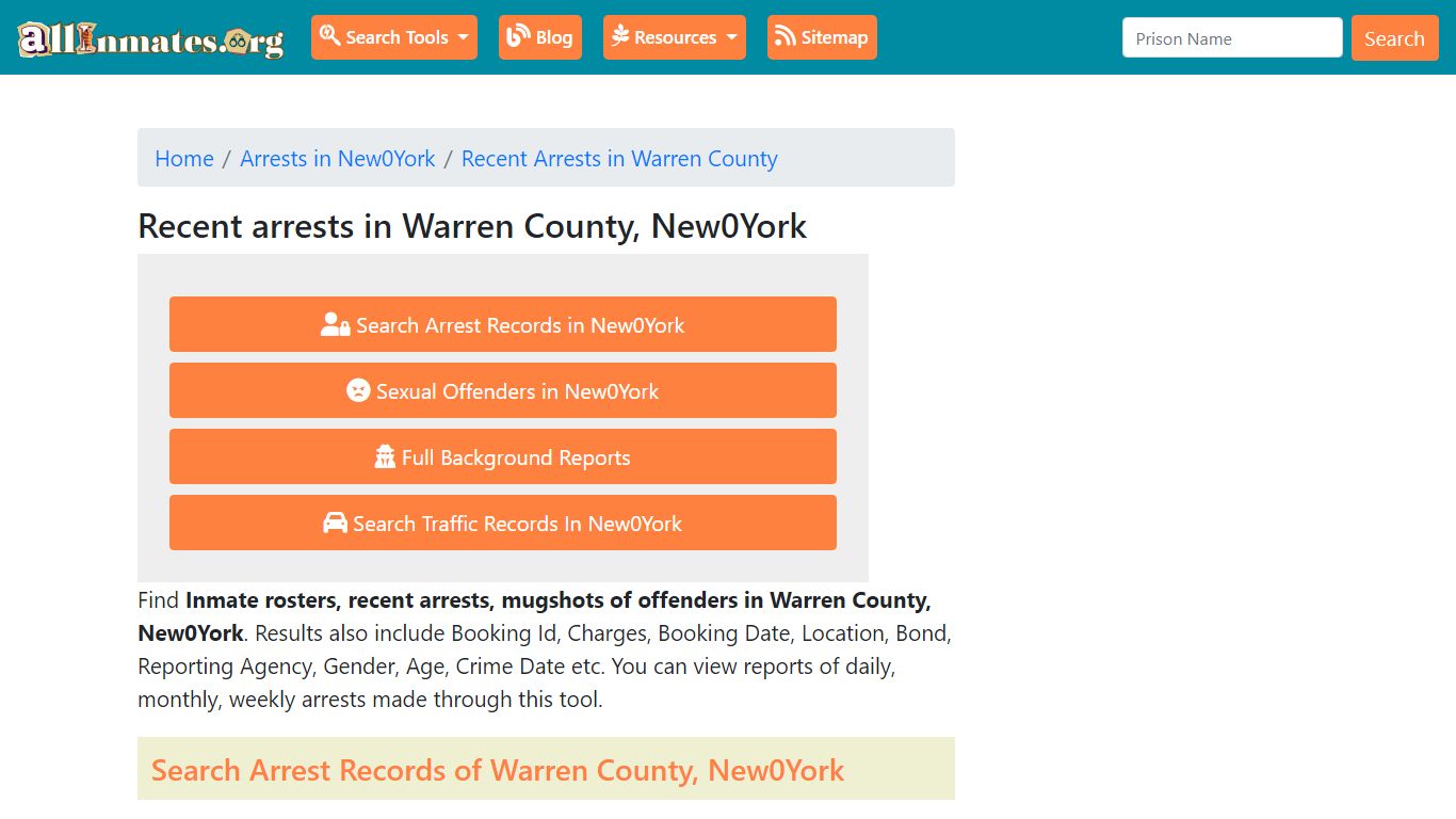 Recent arrests in Warren County, New York | Mugshots, Rosters, Inmates ...